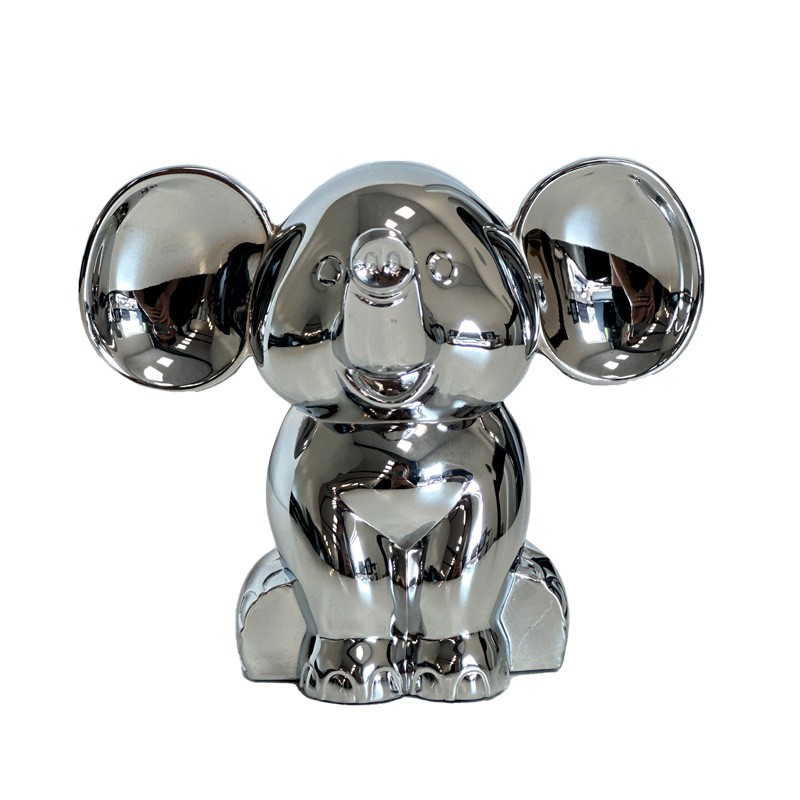 Scrouples Elefant Sparegris krom