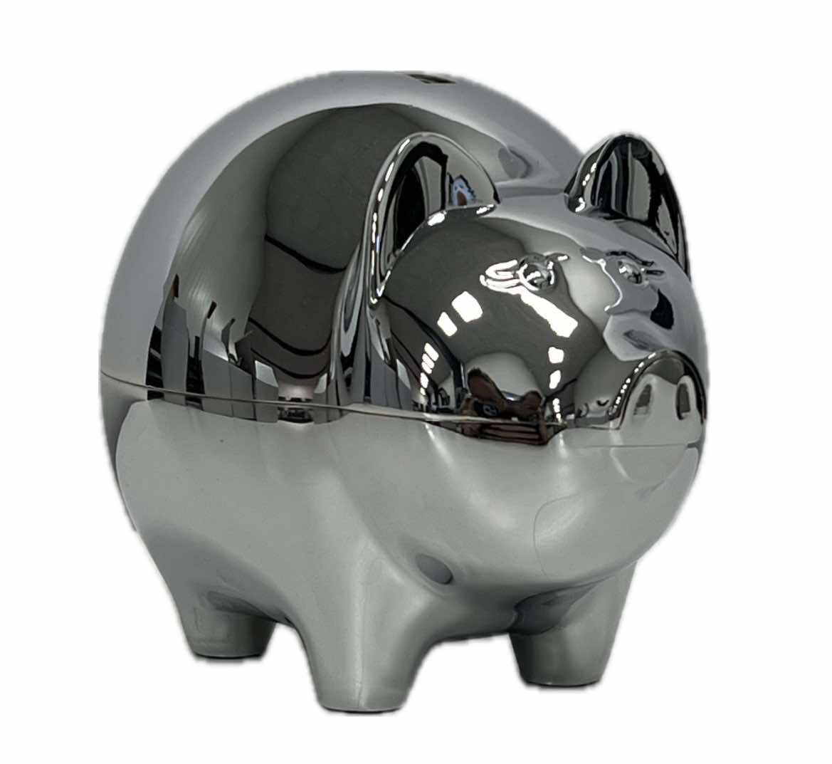 Scrouples gris Sparebøsse Krom