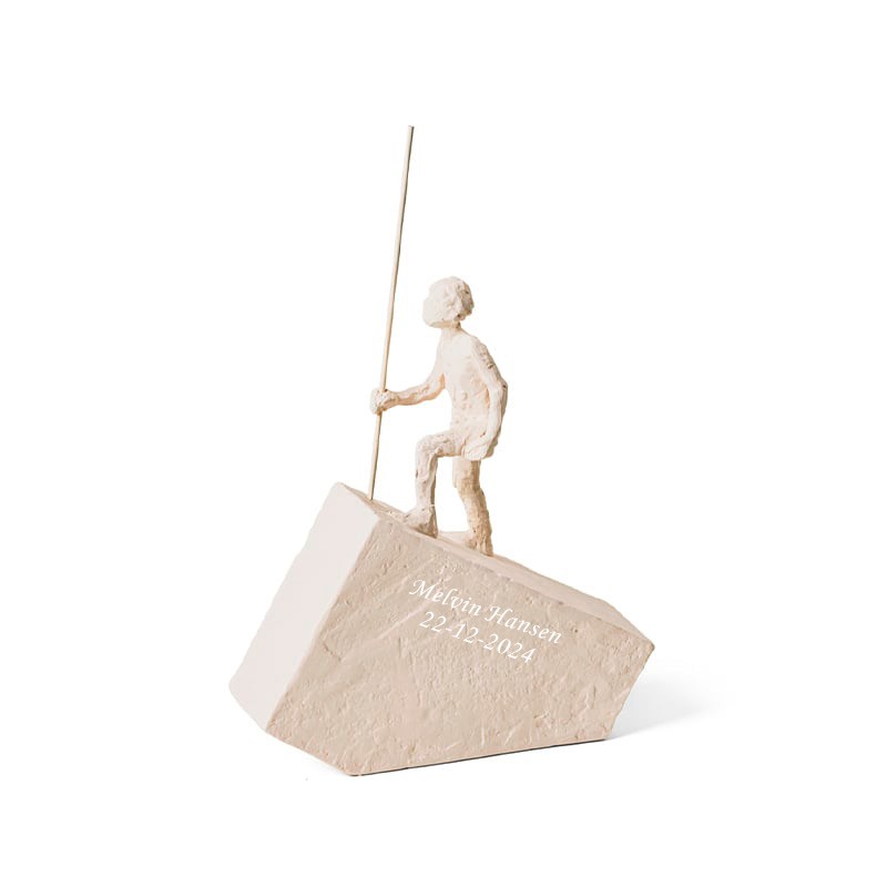 Kähler Astro stjernetegn stenbuk figur hvid