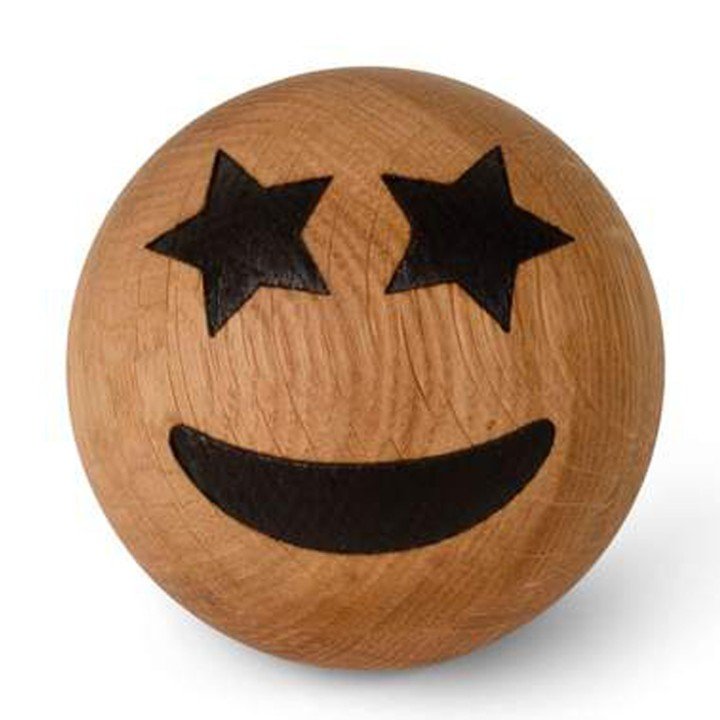 Star eyes Emotions kugle med firma logo