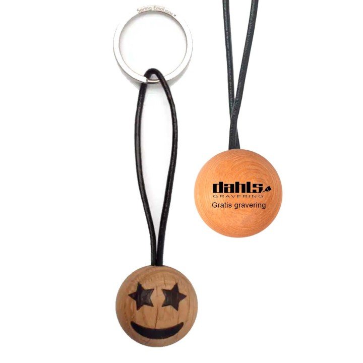 Spring Copenhagen Emotions® Star Eyes Nøglering | Dahlsgravering.dk