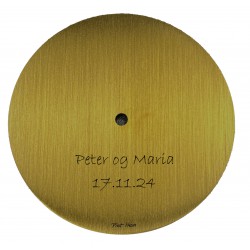 Piet Hein Mars lysetage messing 15 cm