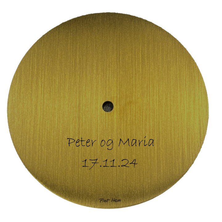 Piet Hein Venus Messing lysestage 21 cm | Se det store udvalg her