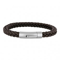 SON OF NOA armbånd mørkebrun kalveskind 19cm