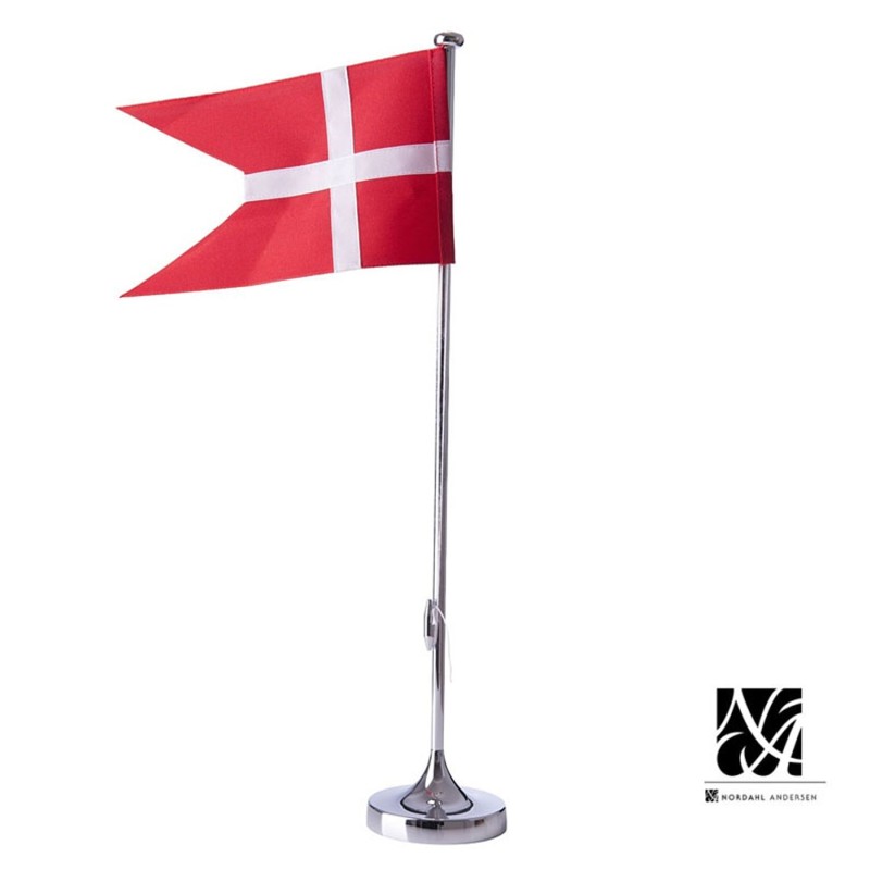 Nordahl Andersen Bordflag 38,5 cm Krom