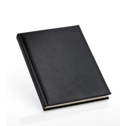 Gæstebog til bryllup - Sort - B5