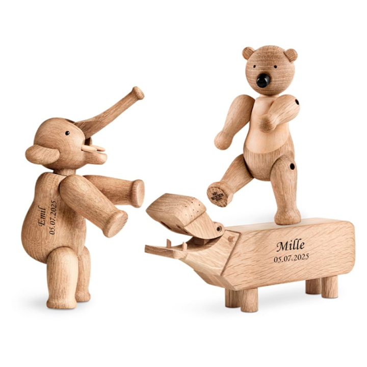 Liliput 3-pak – Kay Bojesen Miniaturefigurer
