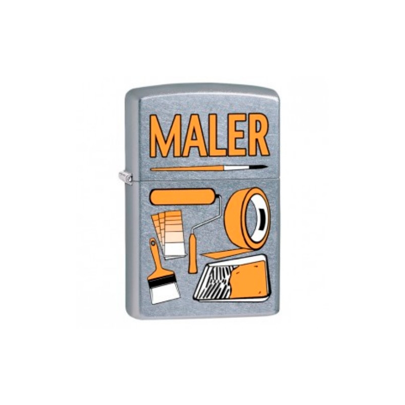 Zippo lighter Maler m. Farve