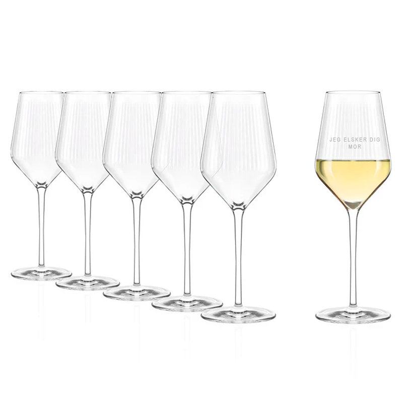 Stölzle Lausitz Symphony White Wine Goblet sæt af 6