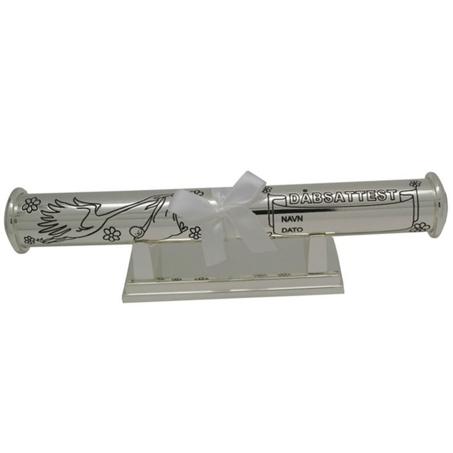 Nordahl Andersen Dåbsrør med holder uden kirke krom