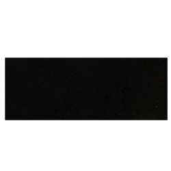 Postkasseskilt 60 x 200 mm Sort med hvid tekst