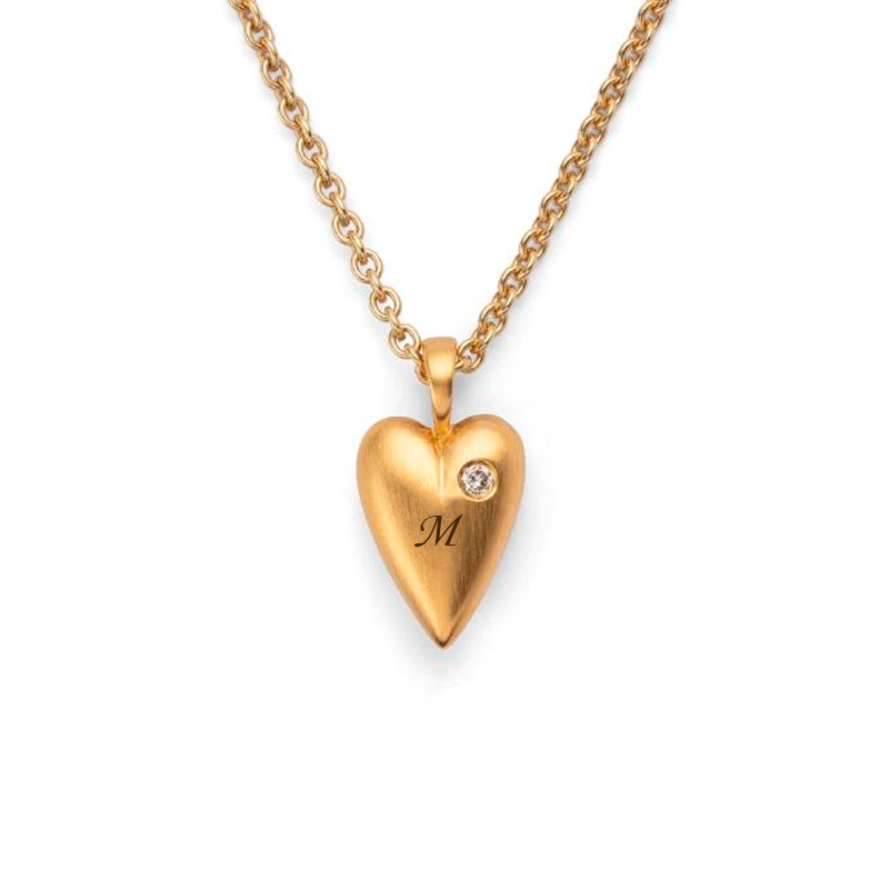Bastian Inverun - hjerte mat fg, brillant 0,02ct W-SI