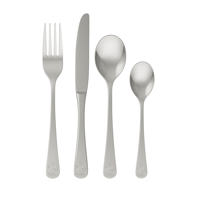 Nordahl Andersen børnebestik med and