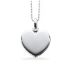 scrouples Hjerte sølv vedhæng inkl. kæde 16 x 17 mm