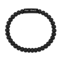 Force armbånd lava sten 20 cm