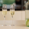 Champagneglas med studenterhue (sæt á 2) - Stölzle Lausitz