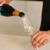Champagneglas med studenterhue (sæt á 2) - Stölzle Lausitz