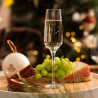 Champagneglas med studenterhue (sæt á 2) - Stölzle Lausitz