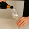 Champagneglas med studenterhue (sæt á 2) - Stölzle Lausitz