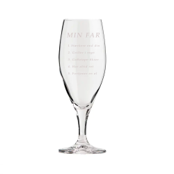 Farsdags Ølglas 1 stk