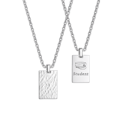Student Dogtags med hamret...