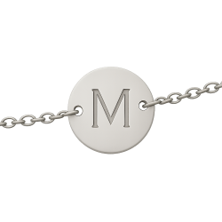 Scrouples Lovetag armbånd sølv 19 cm