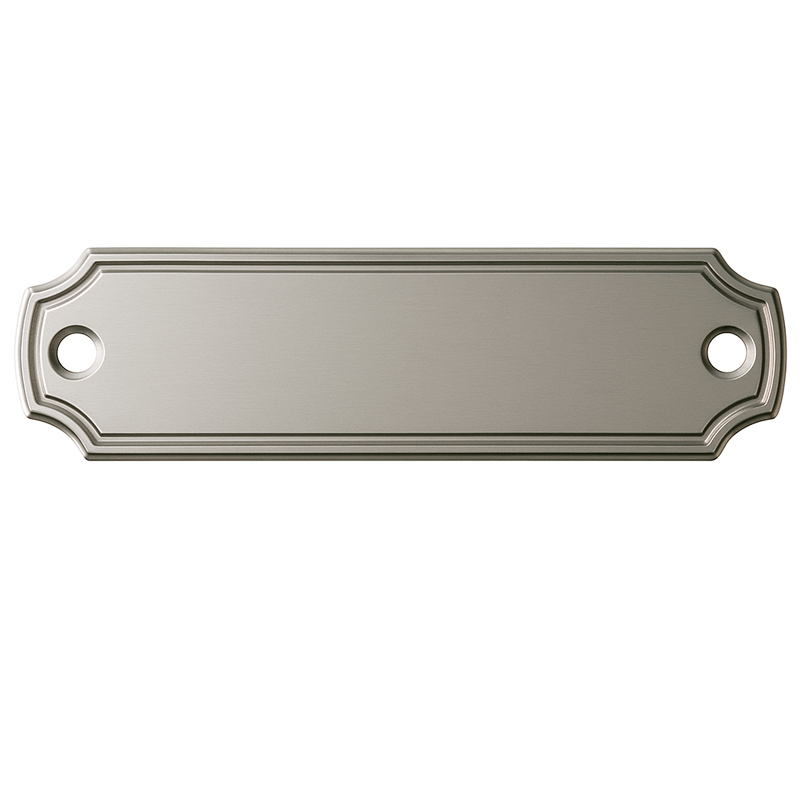 Dørskildt 15cm stål