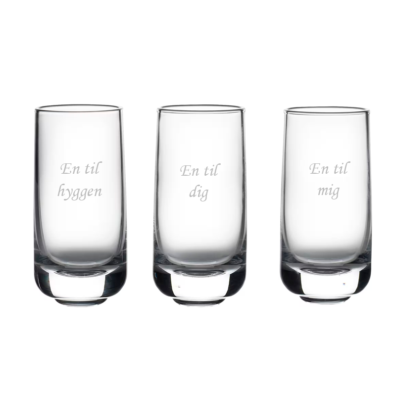 Zone Rocks Shooter shotglas, 5 cl, 3 stk