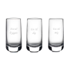 Zone Rocks Shooter shotglas, 5 cl, 3 stk
