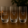 Zone Rocks Shooter shotglas, 5 cl, 3 stk