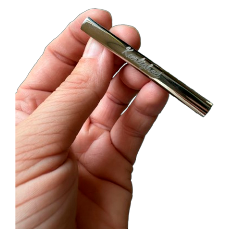 Dahl Slipsenål mat sølv 65 mm - fast gravering ( Kærlighed )