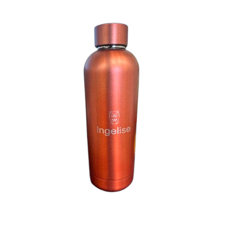 RAW TO GO Termoflaske - fast gravering ( Ingelise)