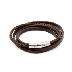Båndet brun armbånd