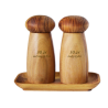 RAW Teak - keramisk kværnesæt med bakke