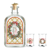 Holmegaard Christmas julesnapsflaske og 2 snapeglas