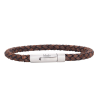 SON OF NOA armbånd mørkebrun kalveskind 21cm