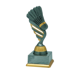 Sports pokal Badminton 20cm