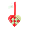 Julehjerte i metal 13 cm - fast gravering ( MARIANNE )
