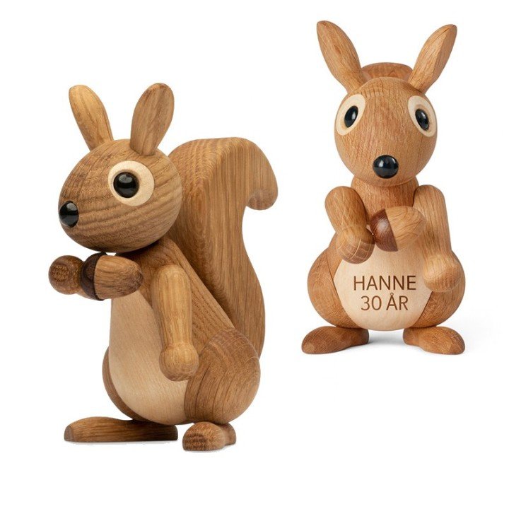 Hazel egern fra Spring copenhagen  – charmerende designfigur