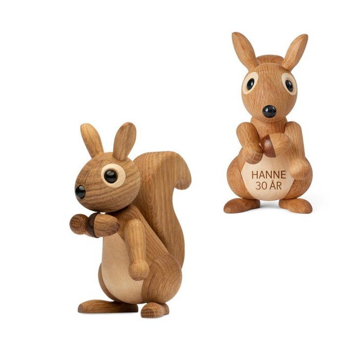 Peanut egern fra Spring copenhagen  – charmerende designfigur