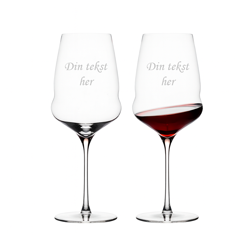 Stölzle Lausitz Cocoon rødvin glas Goblet sæt af 2