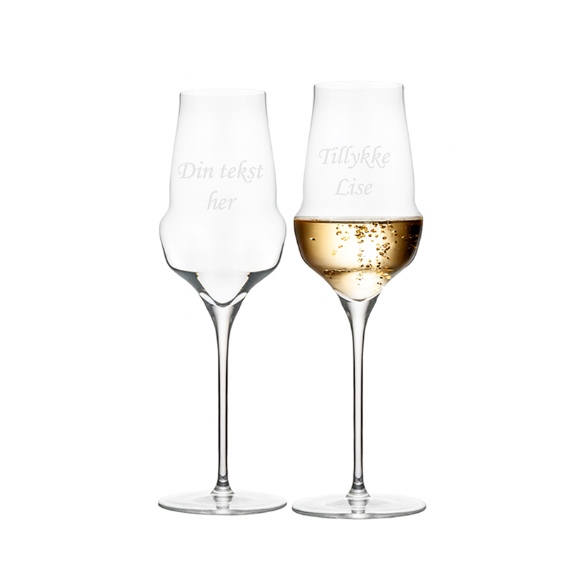 Stölzle Lausitz Cocoon Champagne Glas sæt af 2