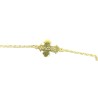 Dagmarkors armbånd forgyldt FÆRDIGRAVERDE ( Mor )