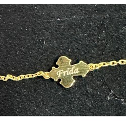 Dagmarkors armbånd forgyldt...