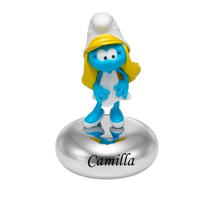 Nordahl Andersen Forkromet sparebøsse - Smølfine