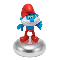 Nordahl Andersen Forkromet sparebøsse - Gammel Smølf