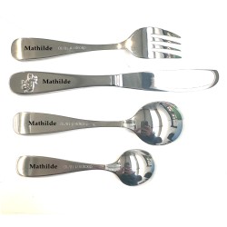 Dacapo Silver Min lille bondegård børnebestik