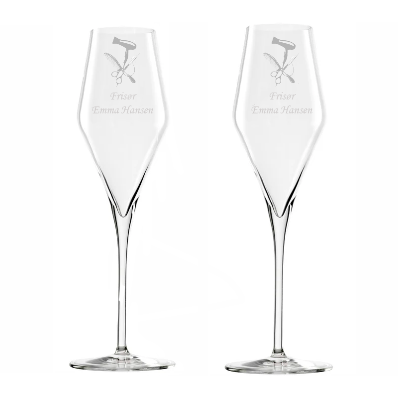 Stölzle Lausitz Champagne Goblet Quatrophil frisør sæt af 2