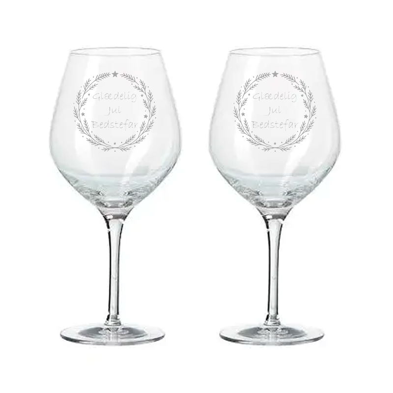 Aida Jule vinglas til lysere rødvine 2 stk