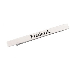 Dahl Slipsenål mat sølv 65...